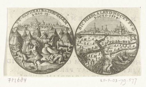 Medal on the Relief of Leiden, 1574