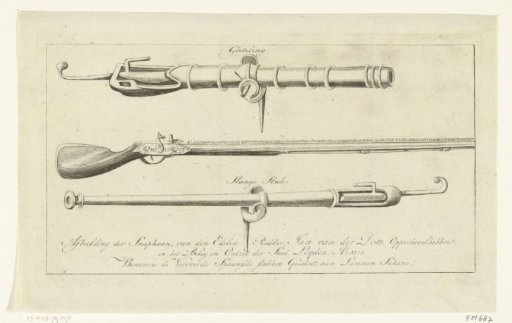 Snaphance of Johan van der Does and two captured pieces of Spanish artillery, 1574