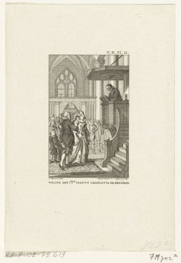 Marriage of William of Orange and Charlotte de Bourbon, 1575