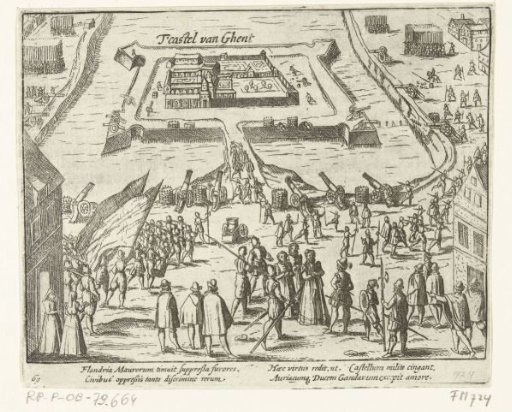 Departure of the Spaniards from Ghent, 1576