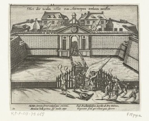 Walloons Leave the Citadel of Antwerp, 1577