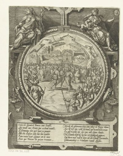 The Keys of the Citadel Are Handed Over to Liedekercke, 1577