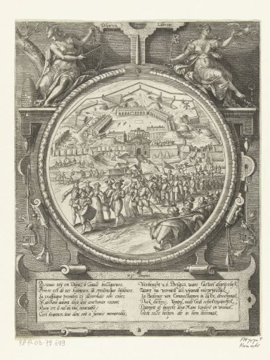 The Digging Up of the Bastions by the Antwerp Citizens, 1577