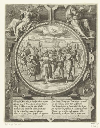 Negotiations with the German Commanders Regarding the Departure of the Garrison, 1577