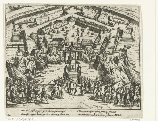 Demolition of the Citadel of Antwerp, 1577