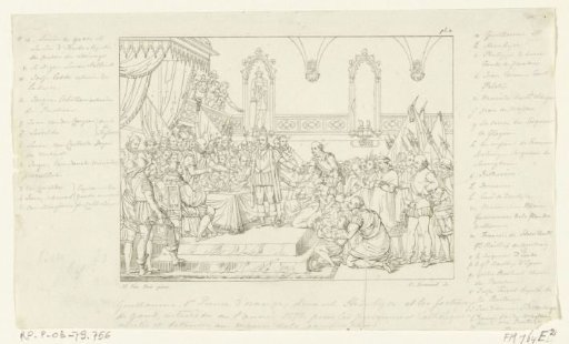 The Intercession of Prince William I on Behalf of the Roman Catholic Prisoners in Ghent in 1578