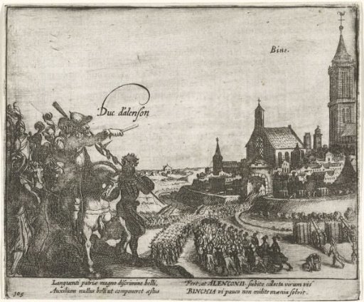 Duke of Anjou takes Binche, 1578