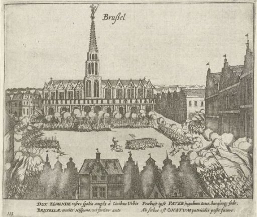 Attempt by the Count of Egmond on Brussels, 1579
