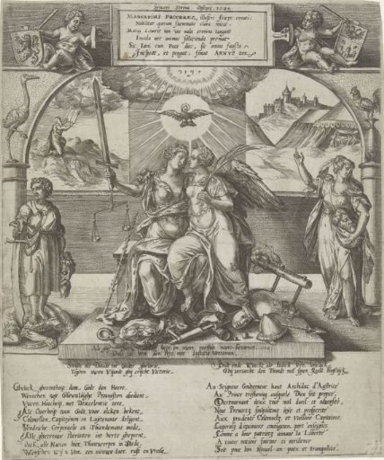 New Year's wish for Archduke Matthias, 1580