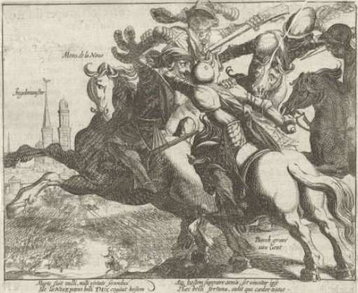 François de la Noue Captured During the Battle of Ingelmunster, 1580