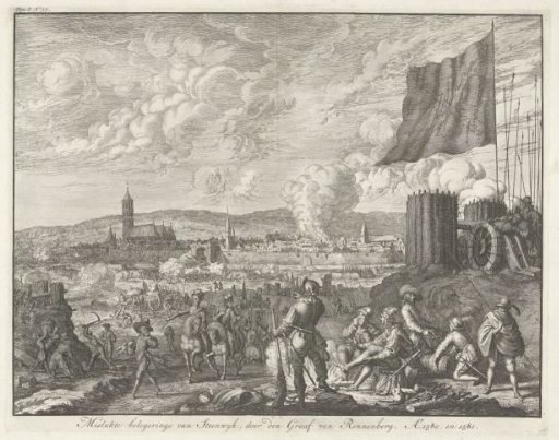 Siege of Steenwijk by Rennenberg, 1580-1581.