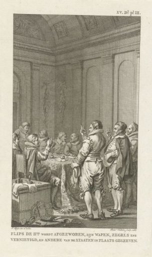 The Abjuration of Philip II by the States, 1581.