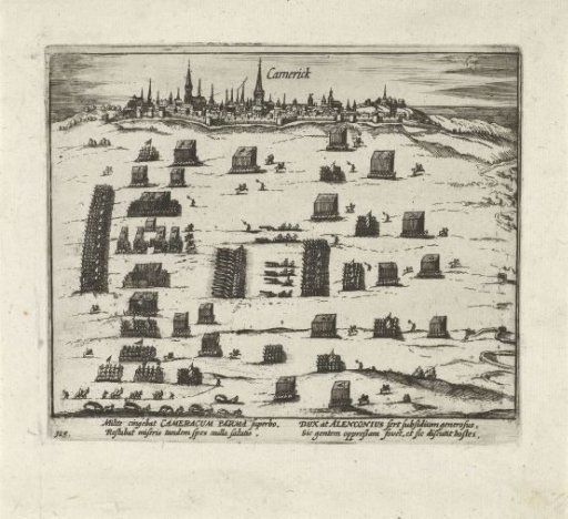 Cambrai Relieved by the Duke of Anjou, 1581.