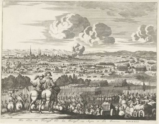 The Relief of Cambrai by the Duke of Anjou, 1581.