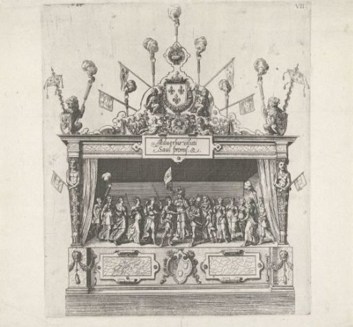 The stage with the covenant of David and Jonathan, 1582