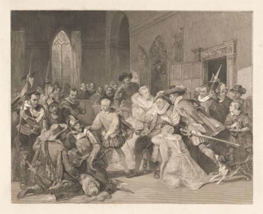 Assassination attempt by Jean de Jauregui on Prince William I, March 18, 1852