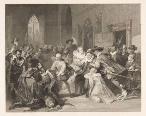 Assassination attempt by Jean de Jauregui on Prince William I, March 18, 1852