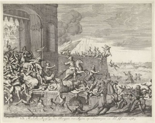 The French Fury at Antwerp, 1583