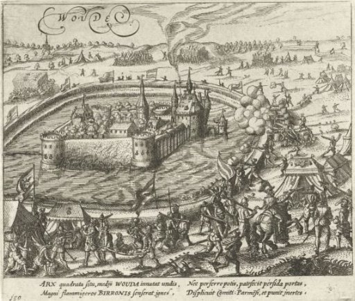 Siege of the Castle of Wouw at Bergen op Zoom, 1583