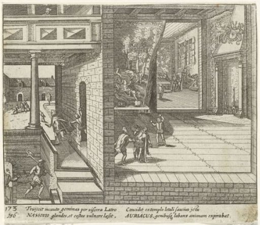 The murder of William of Orange, 1584