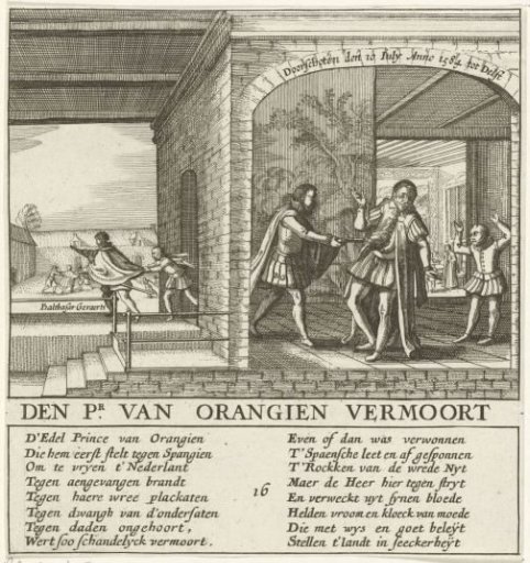 Murder of the Prince of Orange, 1584