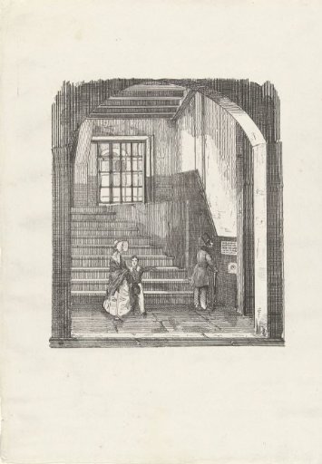 Staircase where William of Orange was murdered