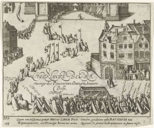 Funeral of William of Orange, 1584