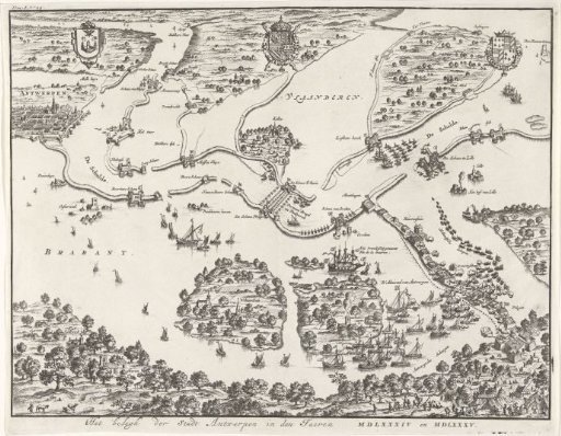 Siege of Antwerp in the years 1584 and 1585