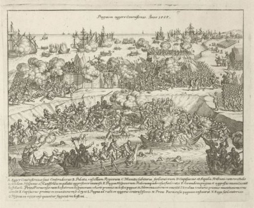 Battle for the Kauwenstein Dike, 1585