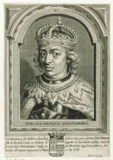 Portrait of Lothair II