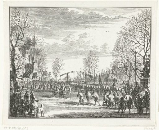 Arrival of Leicester at Flushing, 1585