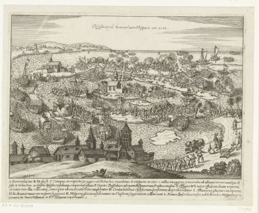 The Spaniards Driven from the Bommelerwaard by Breaching the Dikes, 1585