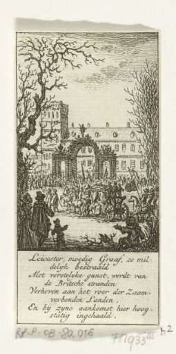 The Arrival of the Earl of Leicester at The Hague, 1586
