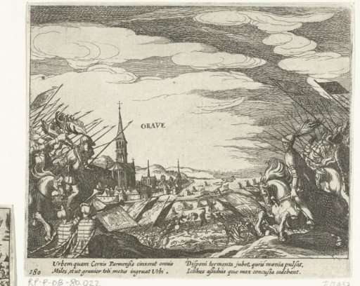 Siege of Grave by Parma, 1586
