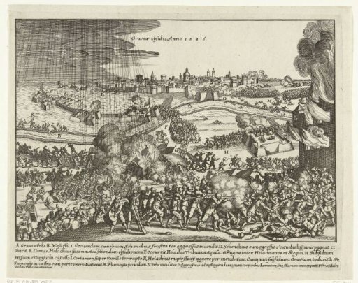 Siege of Grave by Parma, 1586