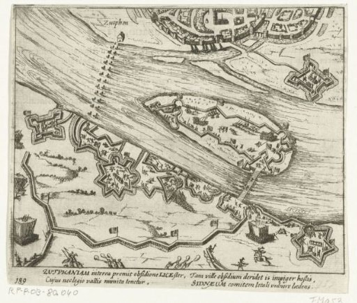Siege of Zutphen by Leicester, 1586
