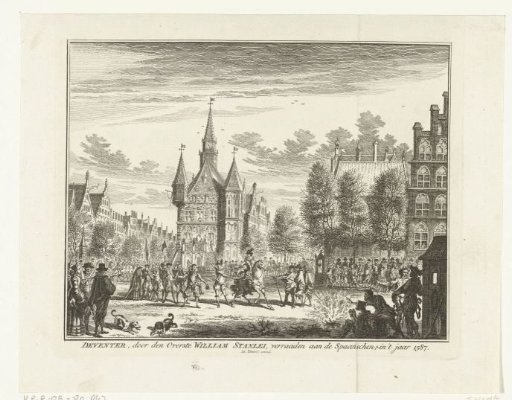 Deventer falls into Spanish hands through Stanley's treachery, 1587