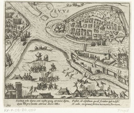 Siege of Sluis by Parma, 1587