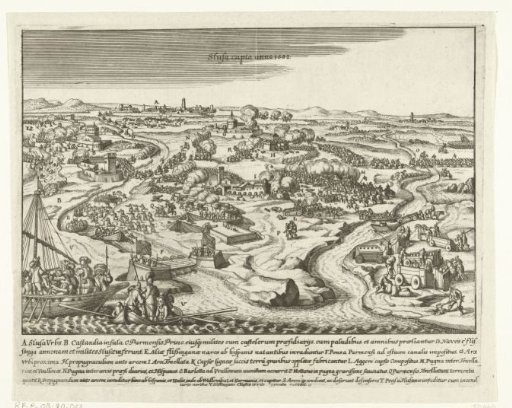Siege of Sluis by Parma, 1587