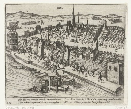 Bonn Won by Schenck for Truchsess, 1587