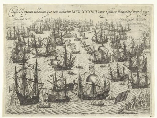 Downfall of the Spanish Armada, 1588
