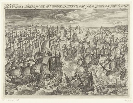 Downfall of the Spanish Armada, 1588