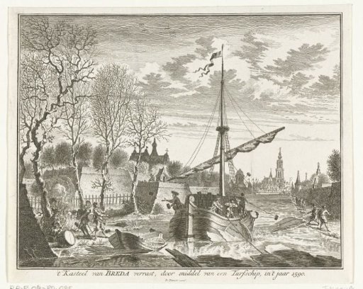 Coal Barge of Breda, 1590
