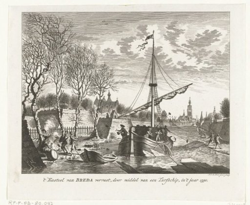 Coal Barge of Breda, 1590
