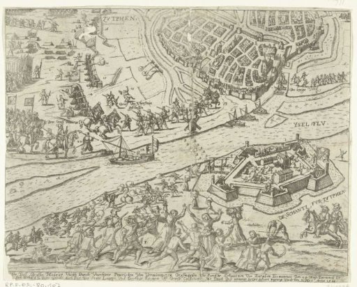 Capture of the fortification at Zutphen, 1591