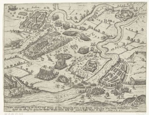 Relief of Knodsenburg, 1591
