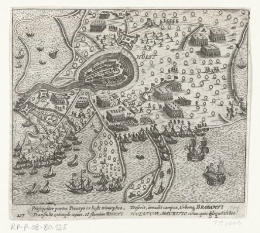 Siege and Capture of Hulst by Maurice, 1591