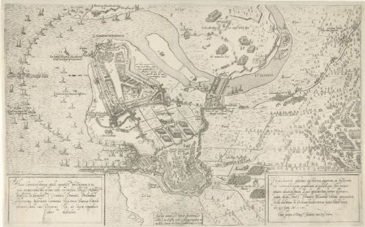 Siege and Capture of Geertruidenberg (lower sheet), 1593