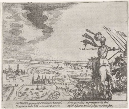 Count William Louis of Nassau Conquers Huis-te-Wedde, 1593
