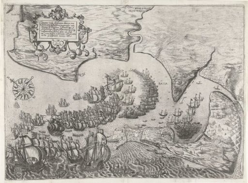 Naval battle off Cadiz, 1596